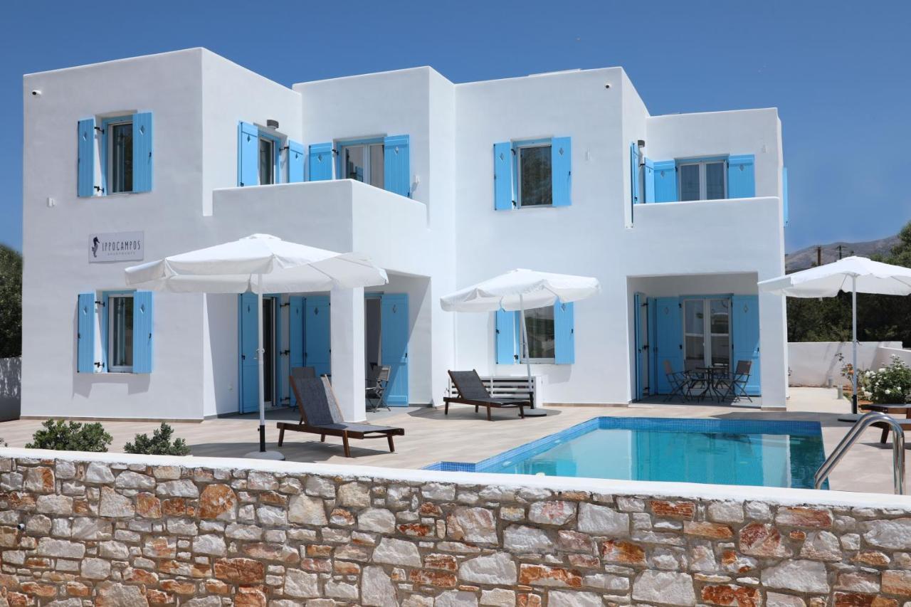 Ippocampos Seaside Serenity - Unwind At Paros Poolside Retreats Алики Экстерьер фото